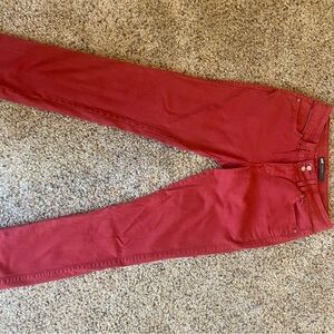 Levi's Women's Red Skinny Jeans